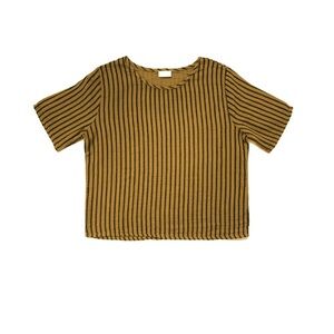 fashionable striped top. one worn once!